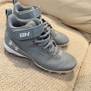 Under Armour Kids Gray BH Cleats